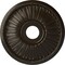 Ekena Millwork Berkshire Ceiling Medallion (Canopies up to 6 3/8"), 20 1/8"OD x 3 7/8"ID x 1 7/8"P, Stone Hearth CM20BE1SHF - alternate 1